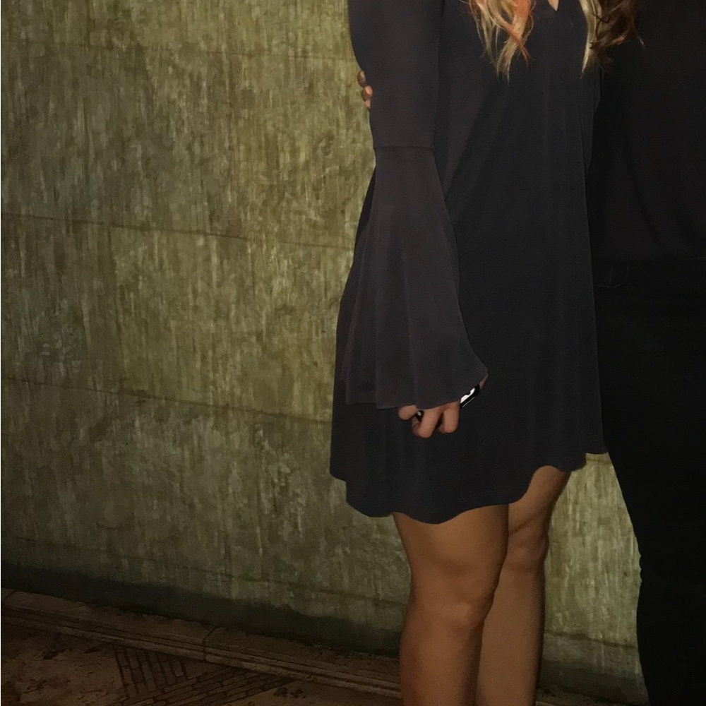 Elegant charcoal Dress